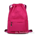 Neuer kundenspezifischer Kordelbeutel Sport Fashion Draw String Rucksack